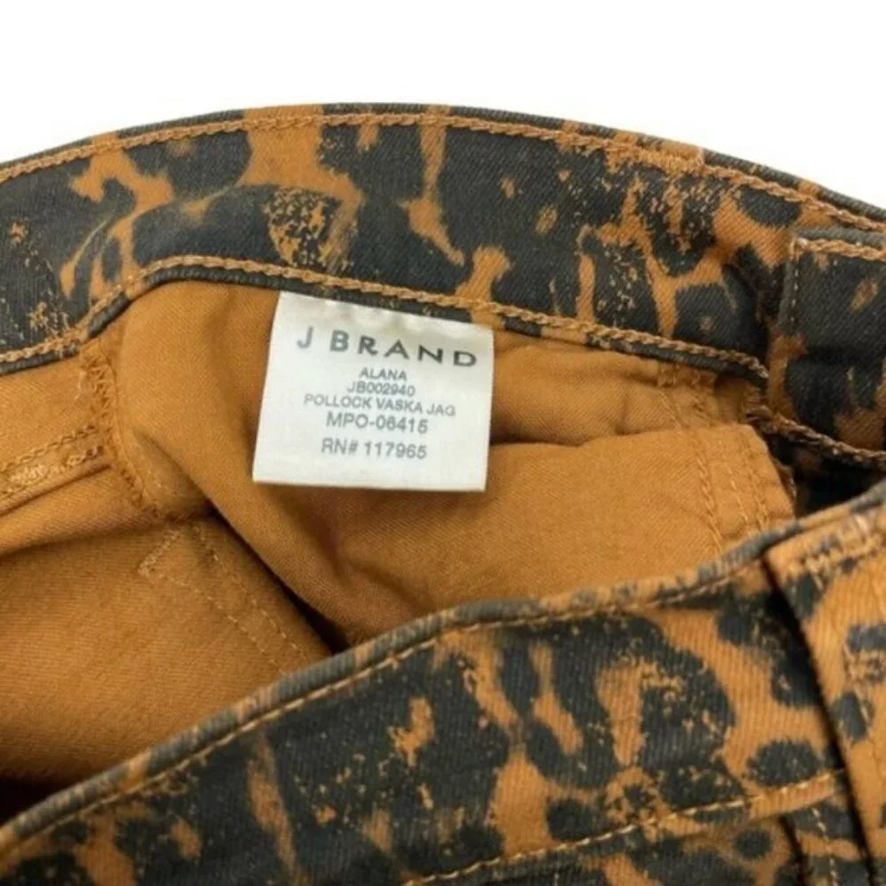 J Brand Alana High Rise Crop Skinny Jeans Size 25 - Picture 7 of 8